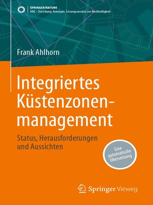 cover image of Integriertes Küstenzonenmanagement